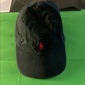 Polo by Ralph Lauren Black Baseball Cap
